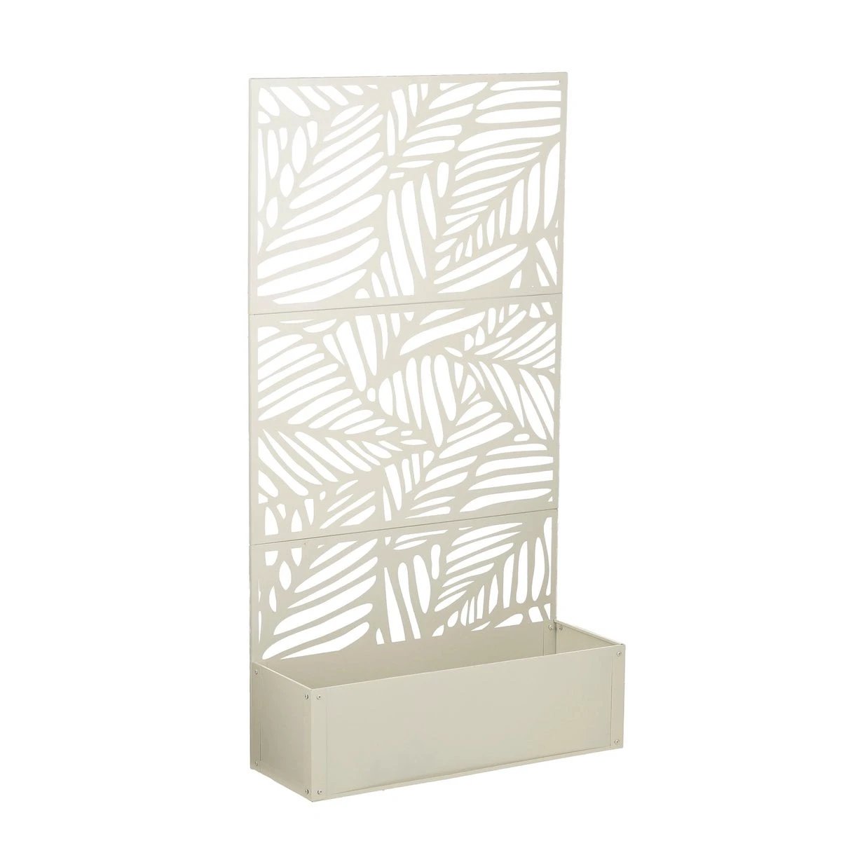 Plant stand outside Sapri Off-white by Mica Decorations