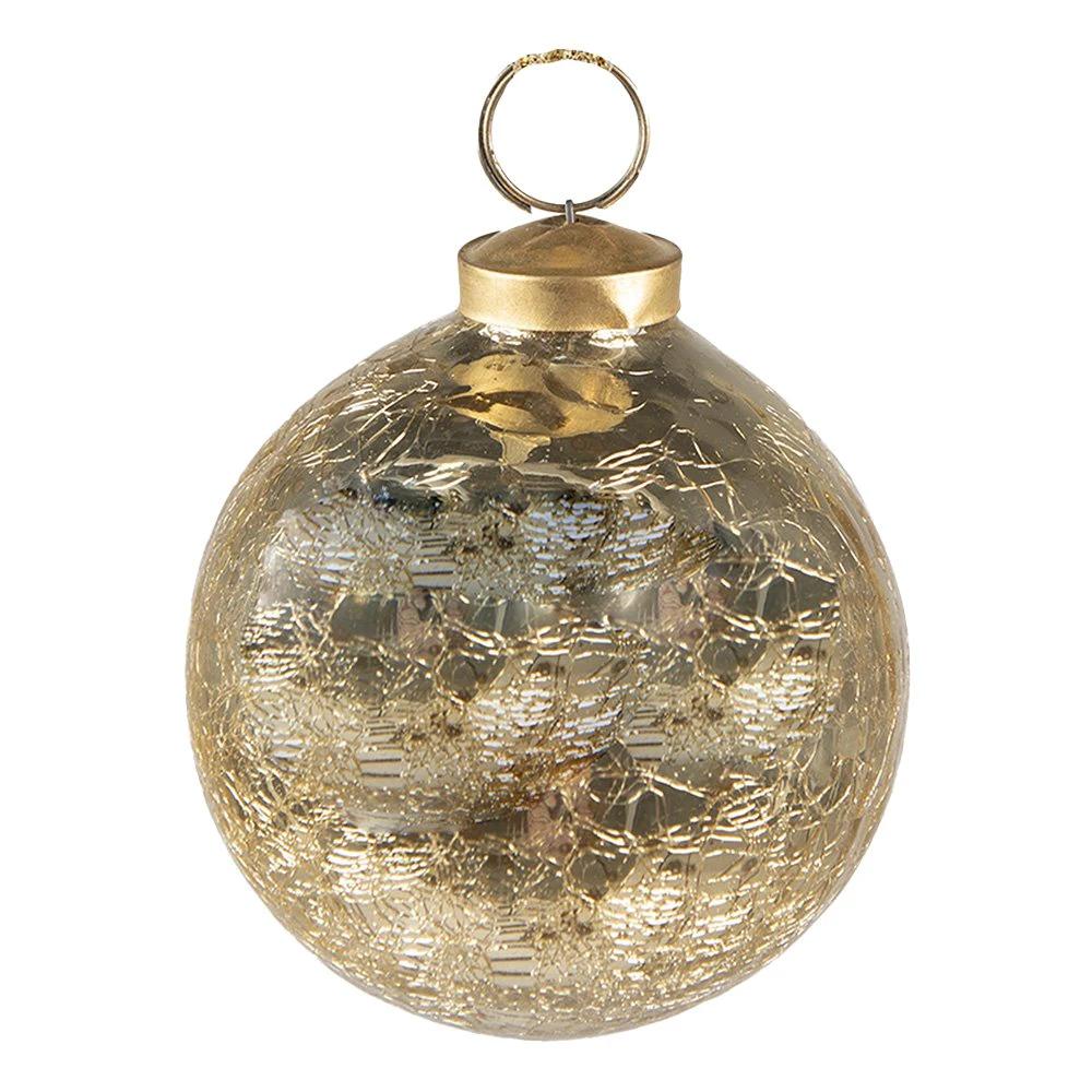 Weihnachtskugel Ø 9x10 cm von Clayre & Eef.