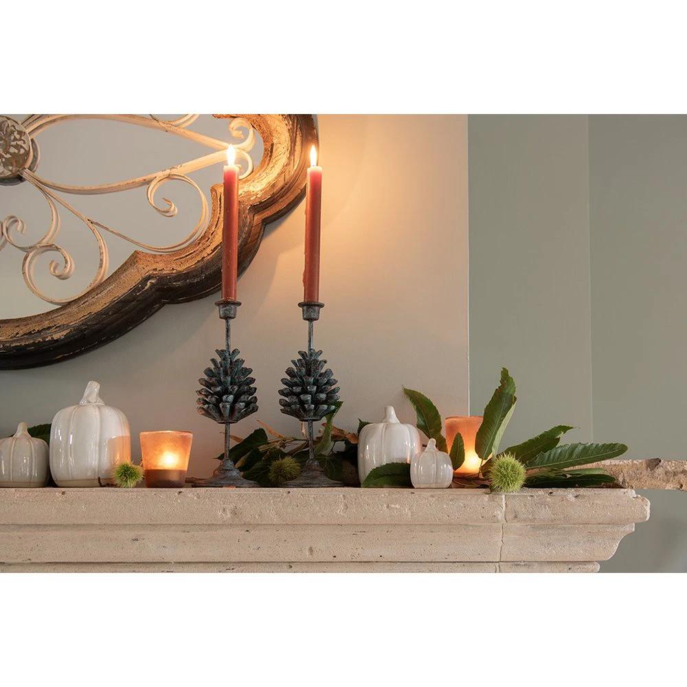 Tealight holder Ø 7x8 cm by Clayre & Eef.