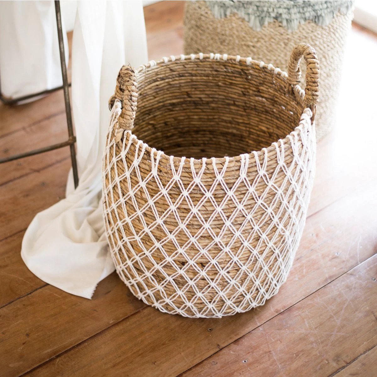 Laundry Basket | Plant Basket | Storage Basket KUBU made from Banana Fibre (3 sizes) by Soeji