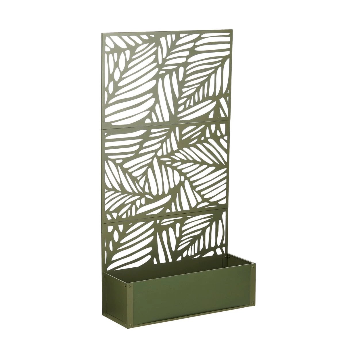 Plant stand outside Sapri Green by Mica Decorations
