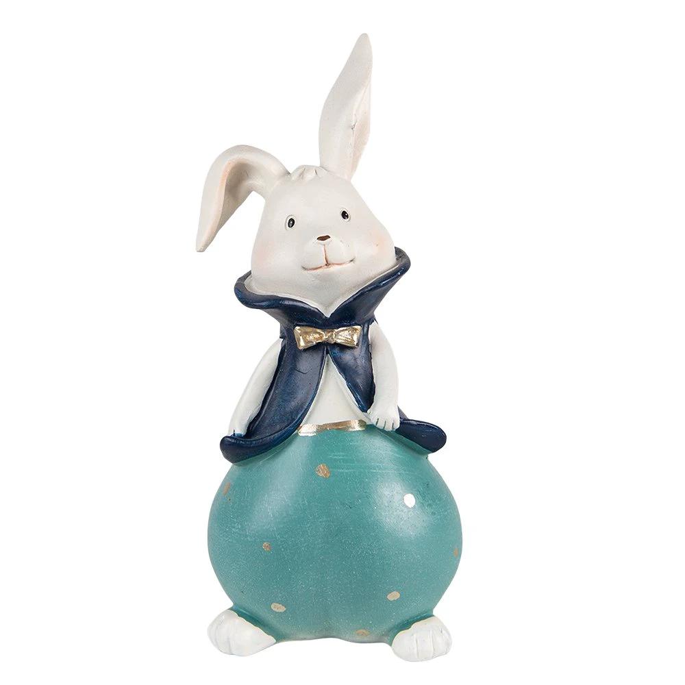 Decoration rabbit 9x8x21 cm by Clayre & Eef.
