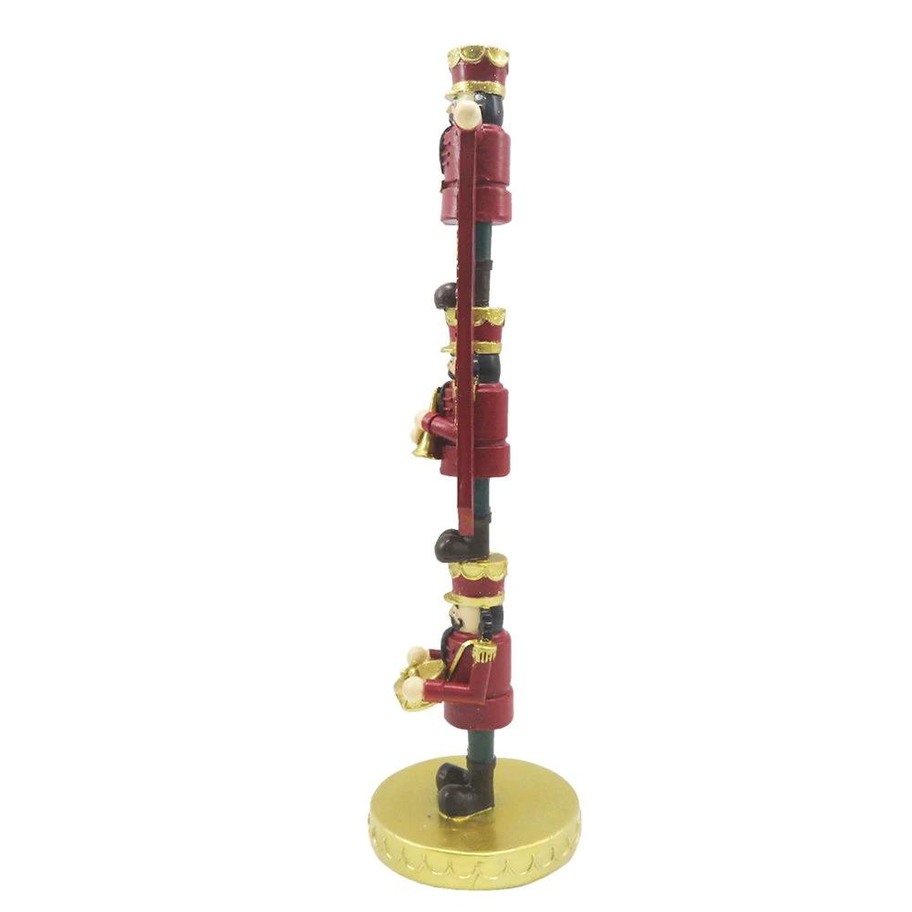 Decoration nutcracker 10x8x30 cm by Clayre & Eef.