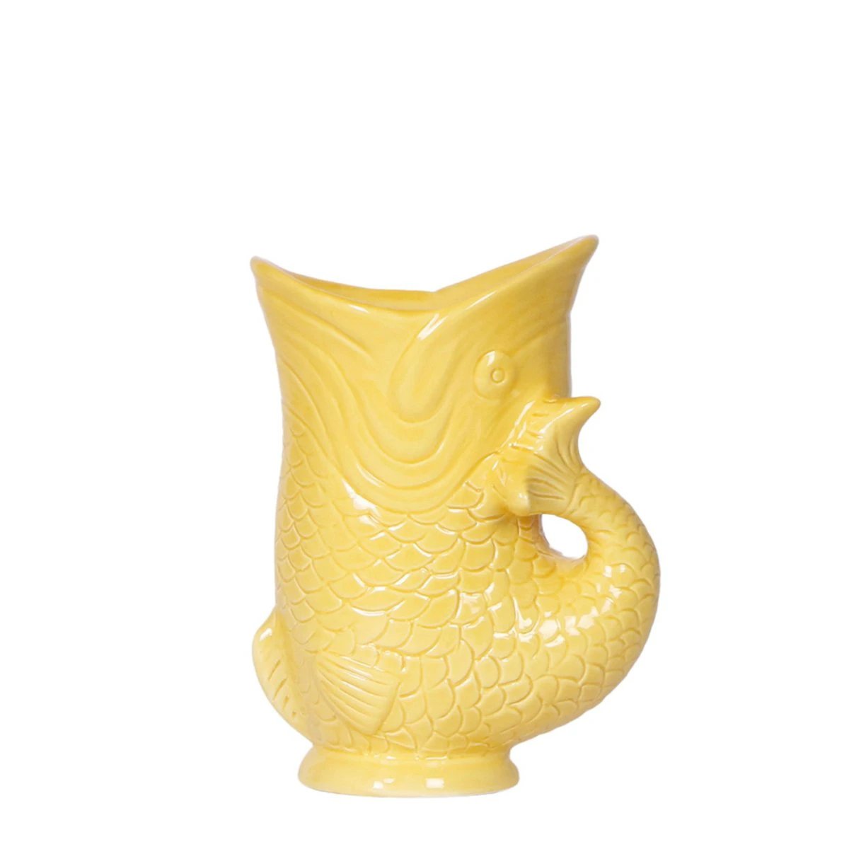 Hummingbird Home | Fish - Yellow - Ø9cm by Kolibri Company