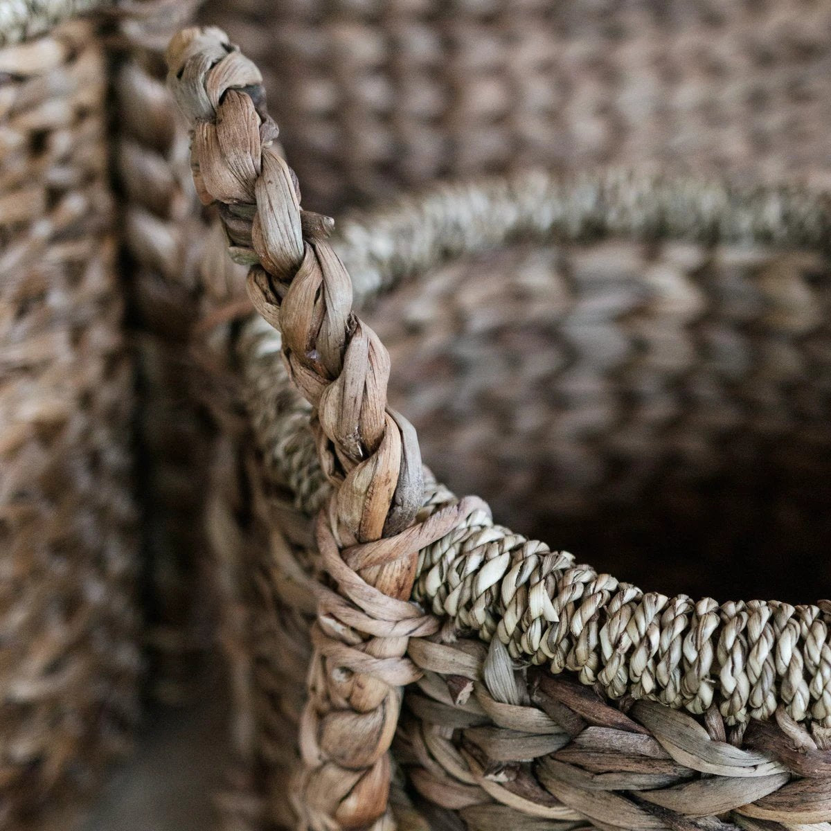 Plant | Basket Storage Basket | Laundry Basket CANGGU made from Water Hyacinth (3 sizes) by Soeji