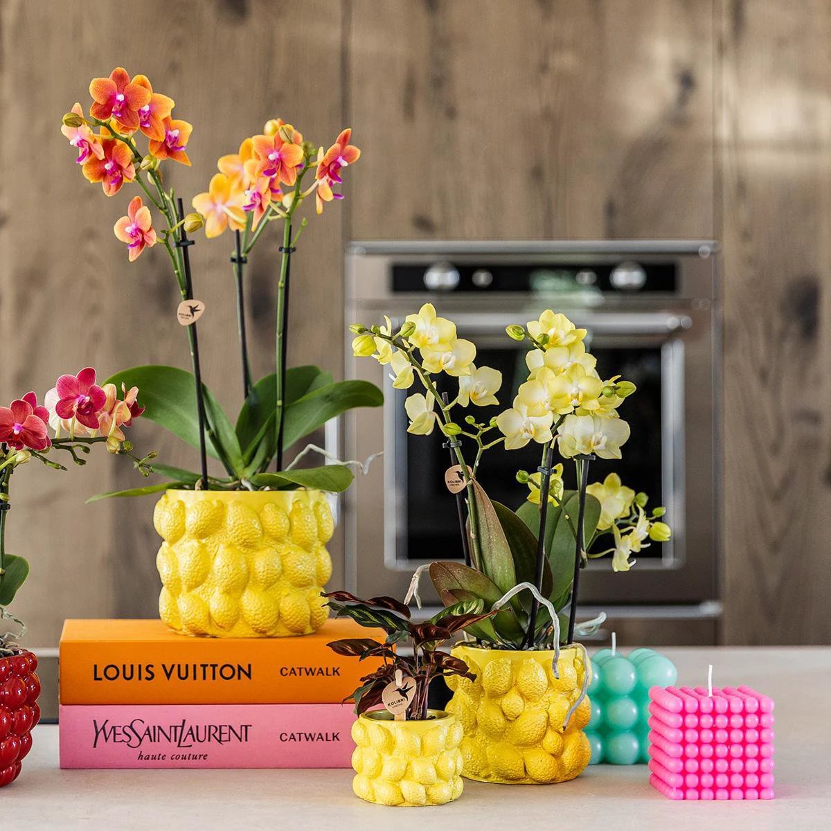 Hummingbird Home | Citrus pot yellow - Ø9cm by Kolibri Company