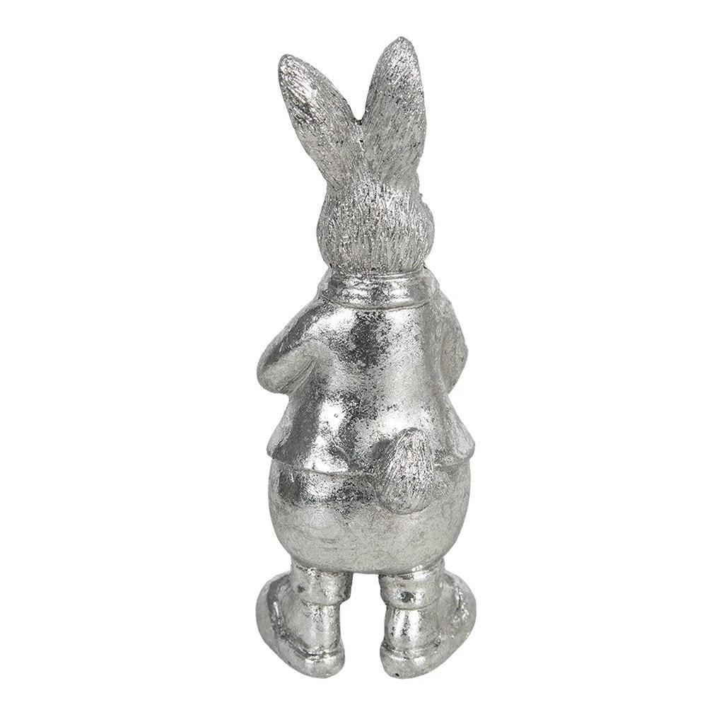Decoration rabbit 6x6x13 cm by Clayre & Eef.