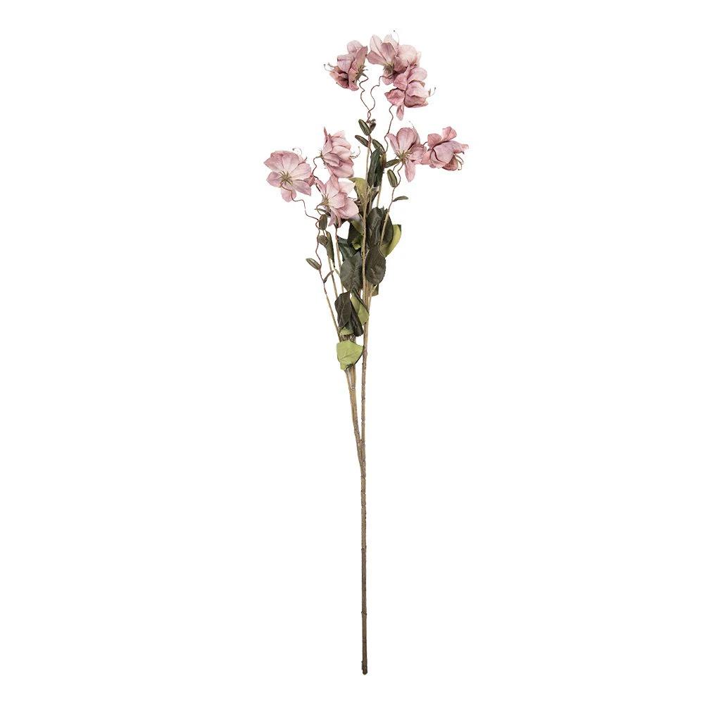 Artificial flower 120 cm Pink Plastic by Clayre & Eef.