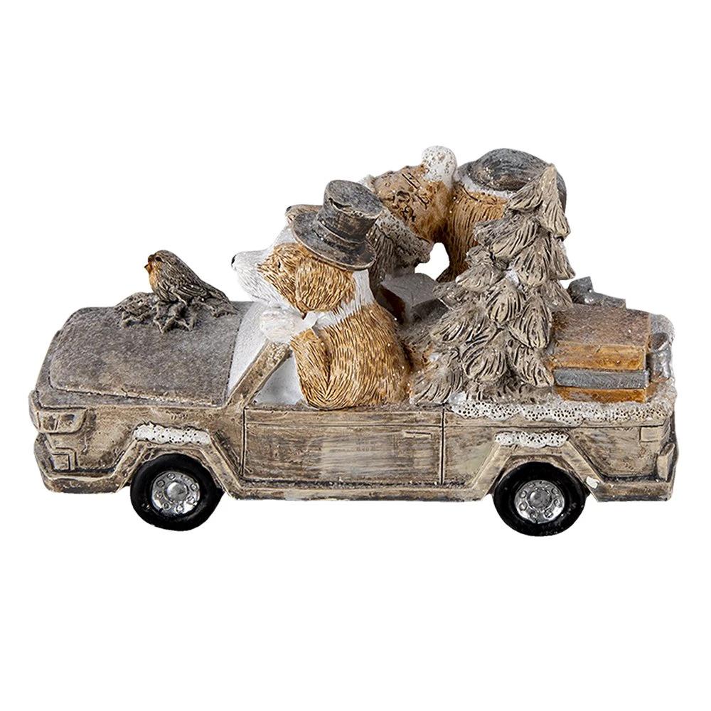Dekorative Tiere im Auto 15x7x9 cm von Clayre & Eef.