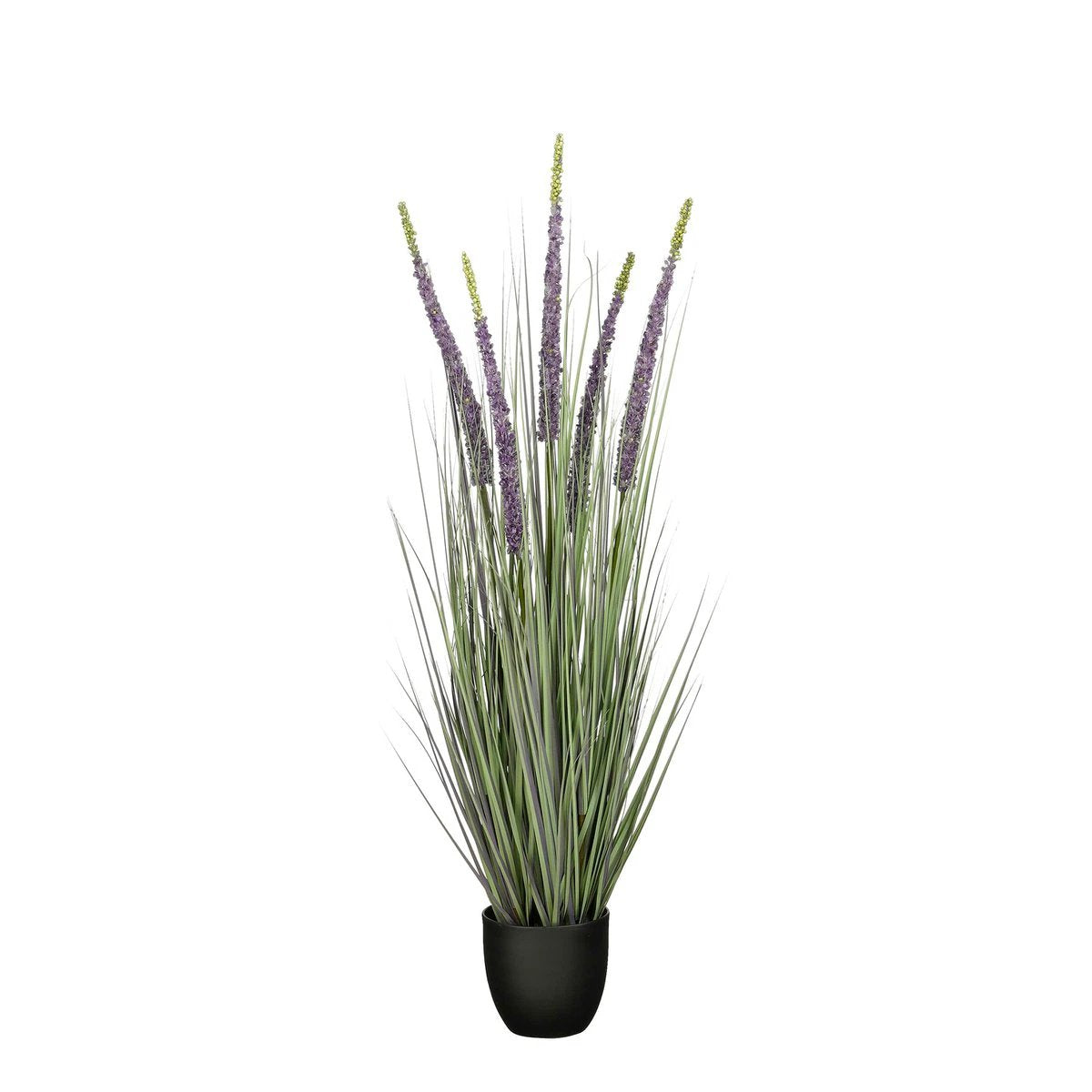 Artificial Plant Ornamental Grass Purple by Mica Decorations