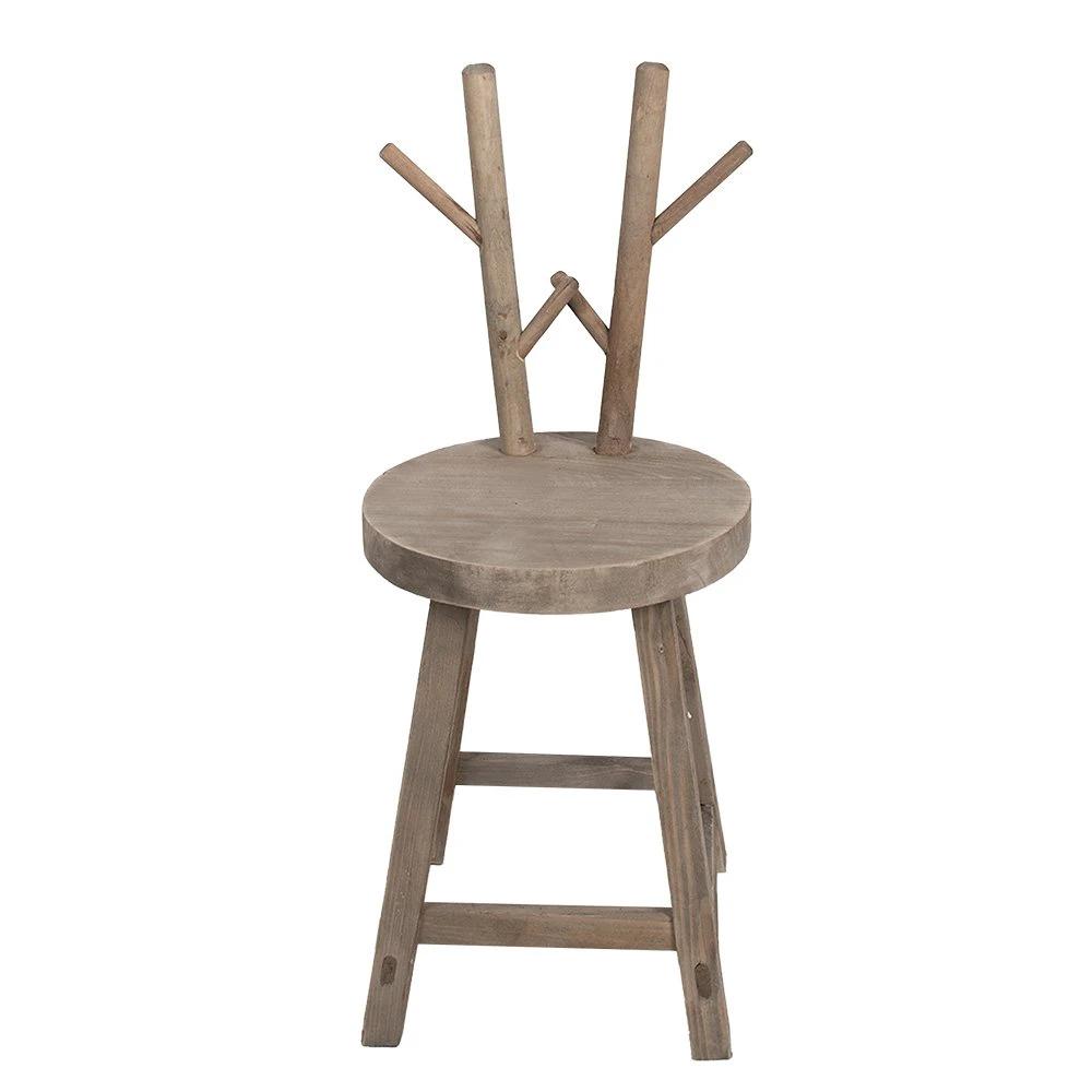 Plant table 30x30x70 cm by Clayre & Eef.