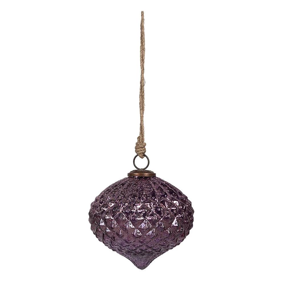 Weihnachtskugel Ø 15x12 cm von Clayre & Eef.