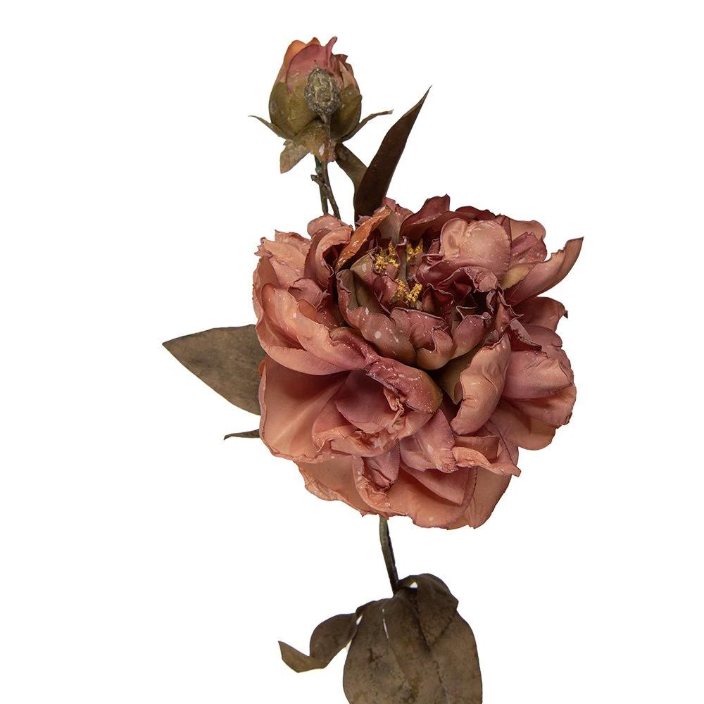Kunstblume 73 cm rosa Kunststoff von Clayre & Eef.