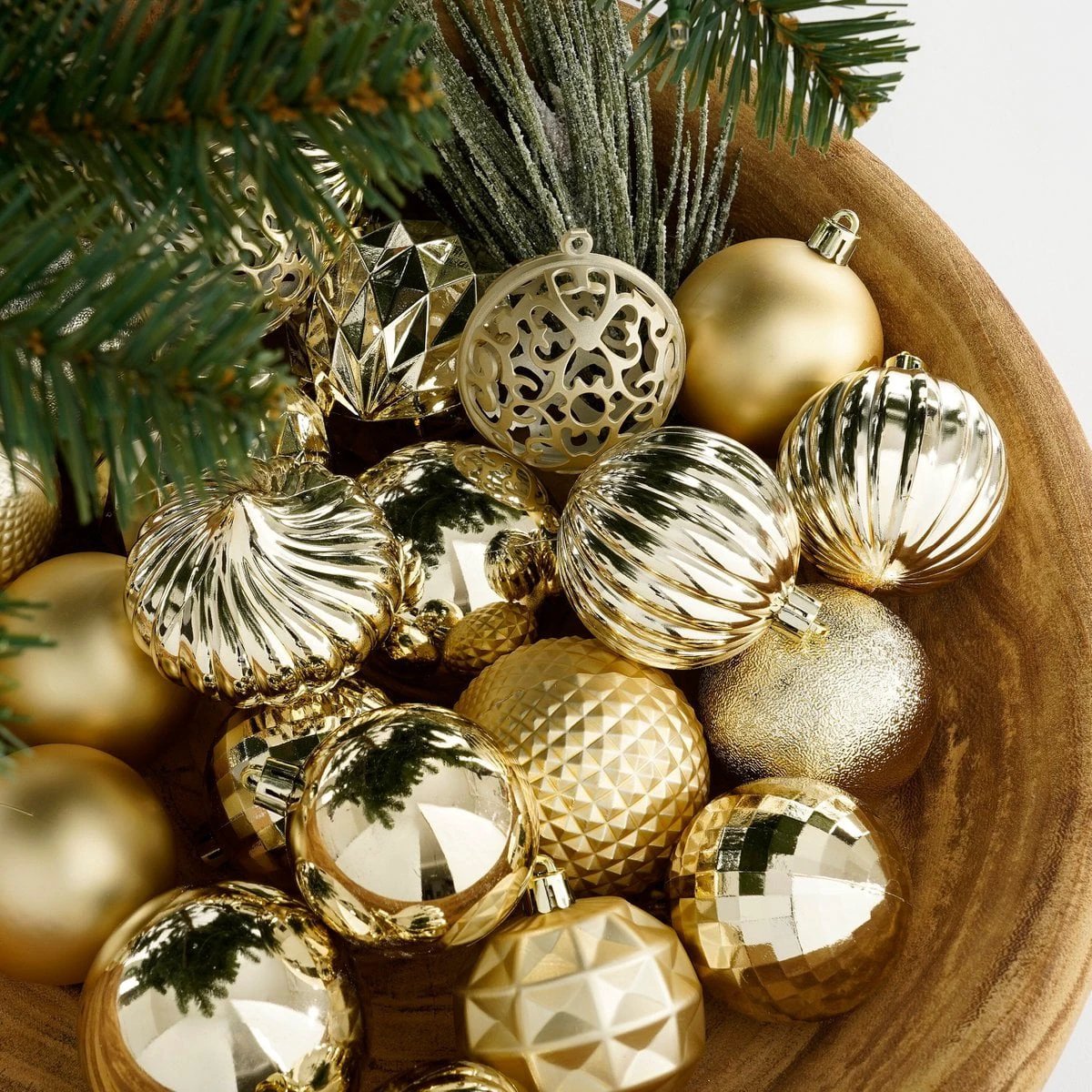 Christmas ball set Champagne by House of Seasons