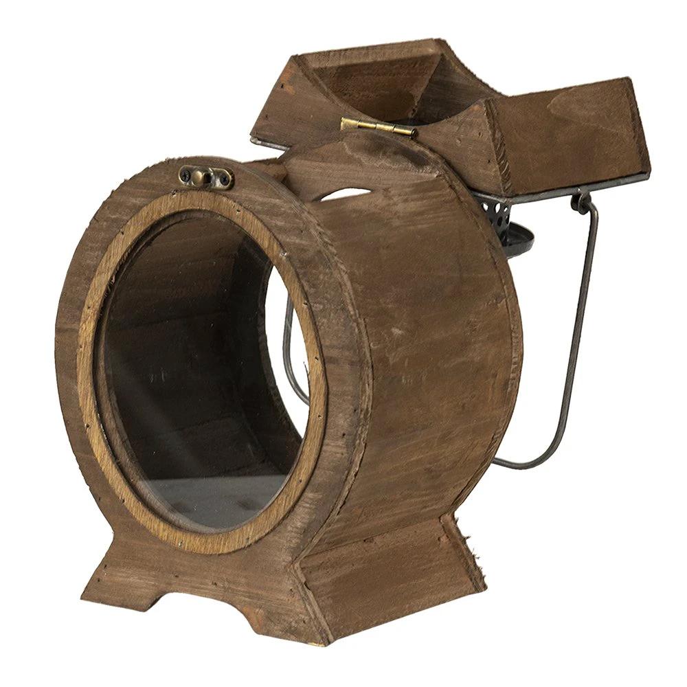 Lantaarn 16x12x28 cm by Clayre & Eef.