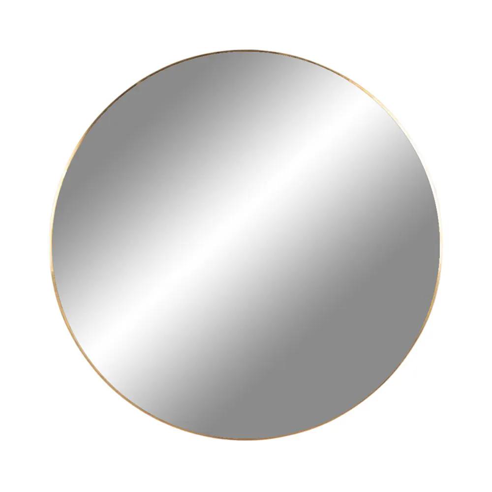 Jersey Mirror - Brass Look, Steel, Ø40cm by EMIRELLE
