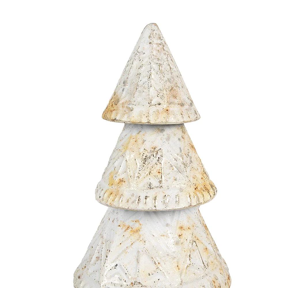 Decoration Christmas tree Ø 12x32 cm by Clayre & Eef.