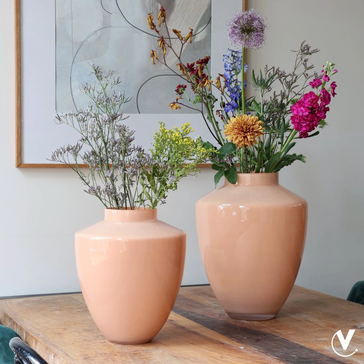 Vaas - Tugela Pastel Peach by Vase The World