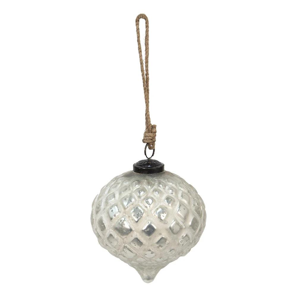 Weihnachtskugel Ø 12x13 cm von Clayre & Eef.