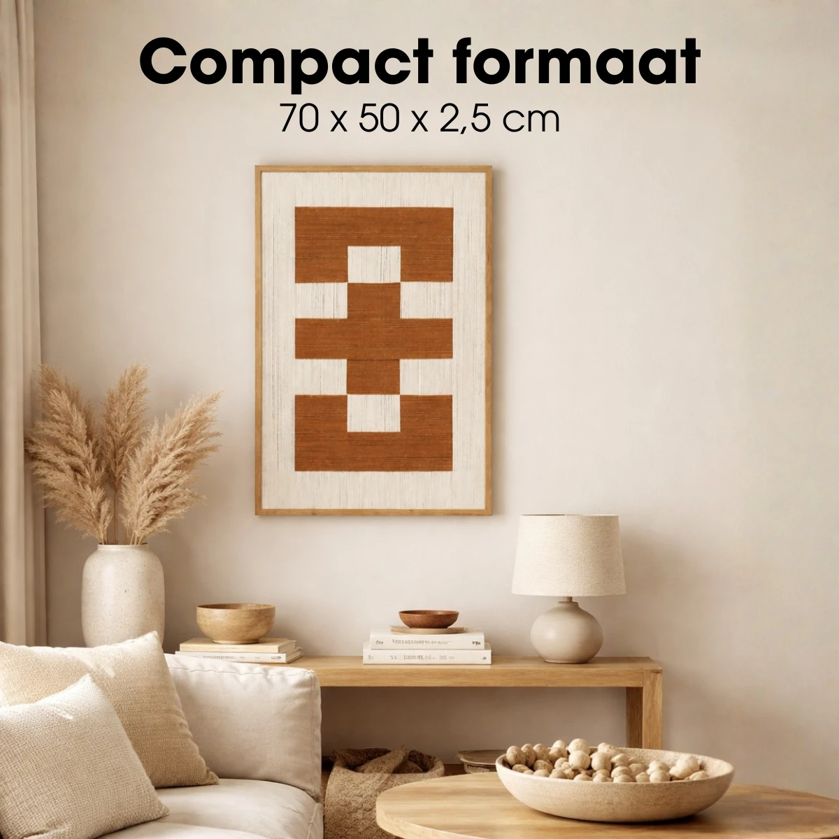 Wall decoration Brown by Mica Decorations