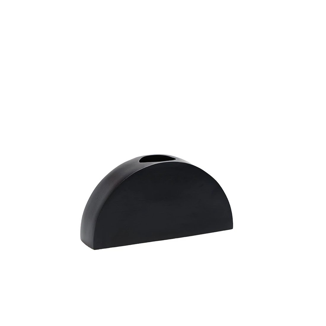 Vase - Ovalle Black by Vase The World