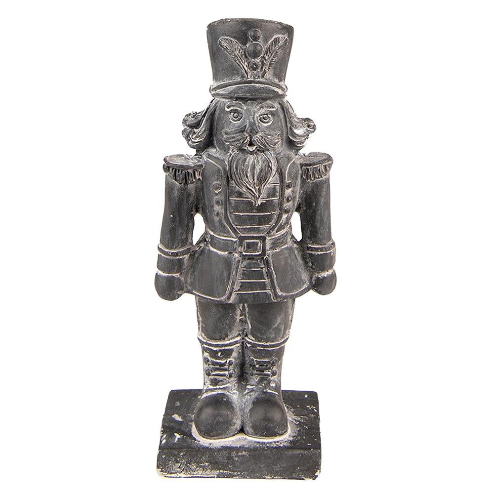 Decoration nutcracker 6x5x16 cm by Clayre & Eef.