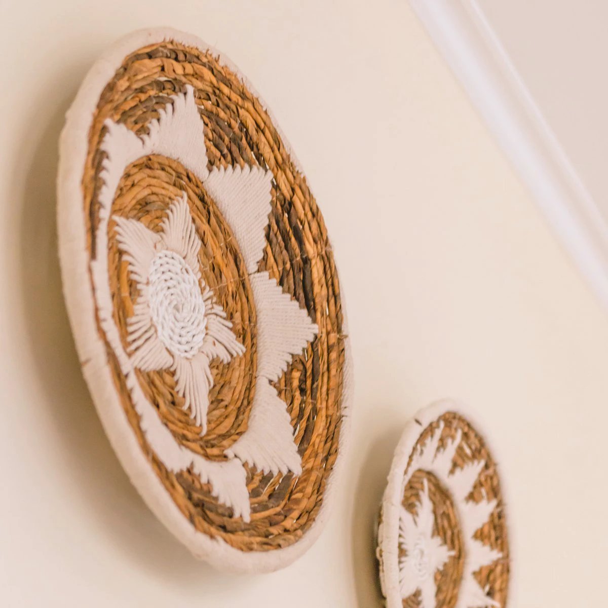 Wall Decor | Wall Basket | Decorative Bowl GUMA made of Banana Fibre (2 sizes) by Soeji