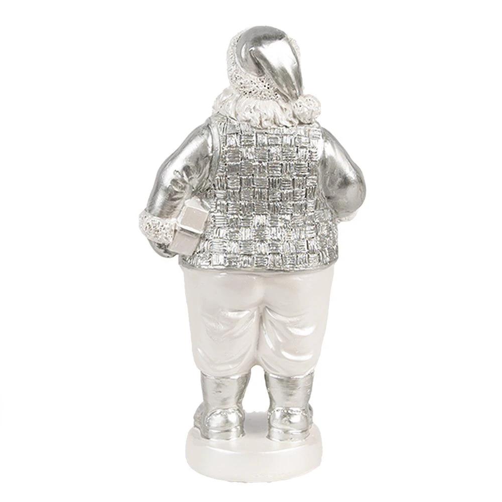 Decoration Santa Claus 8x6x16 cm by Clayre & Eef.