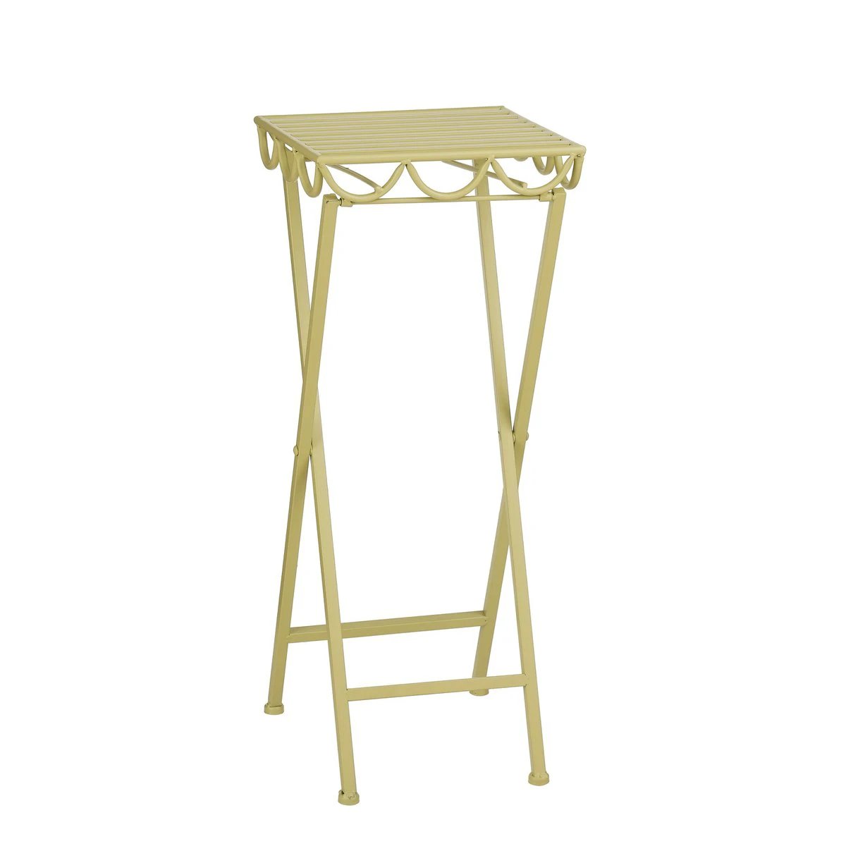 Plant stand outside Rosalie Light green by Mica Decorations