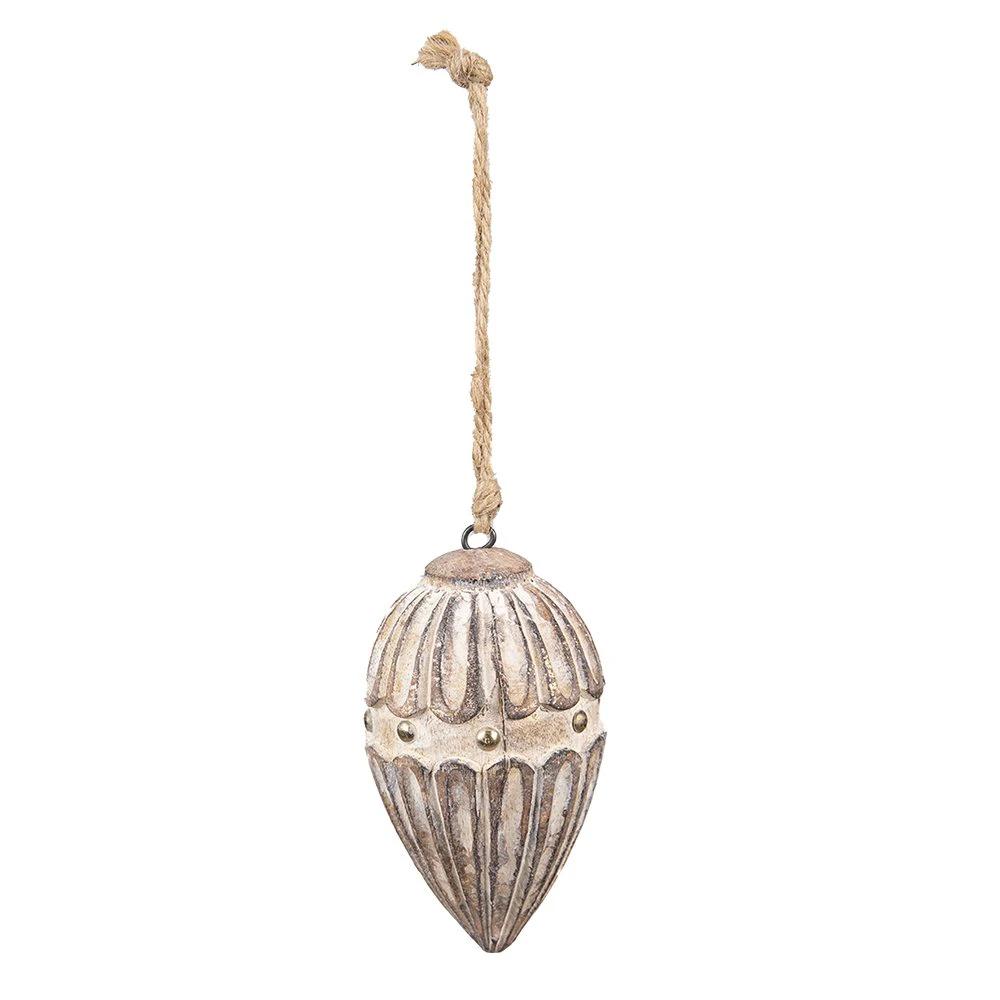 Dekorationsornament Ø 7x12 cm von Clayre & Eef.