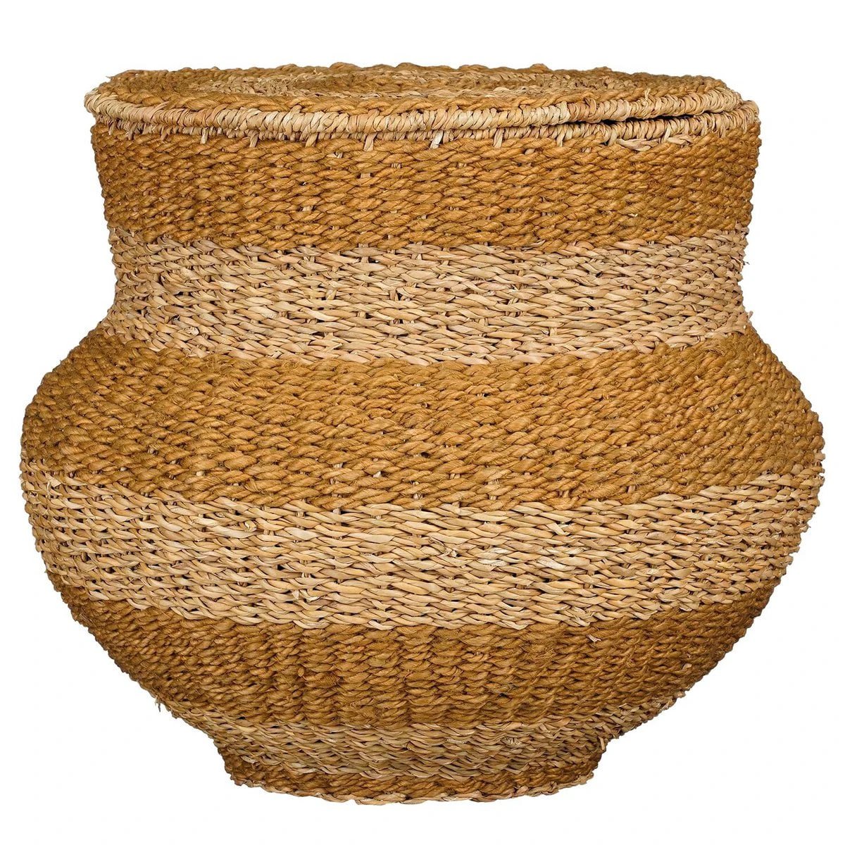 Storage basket Tacoma Yellow by Mica Decorations
