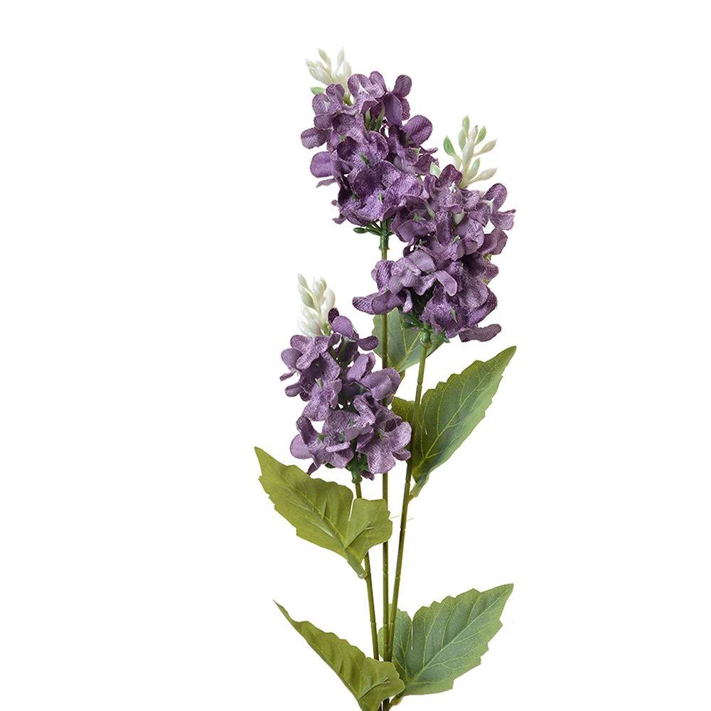 Kunstblume 71 cm Violett aus Kunststoff von Clayre & Eef.