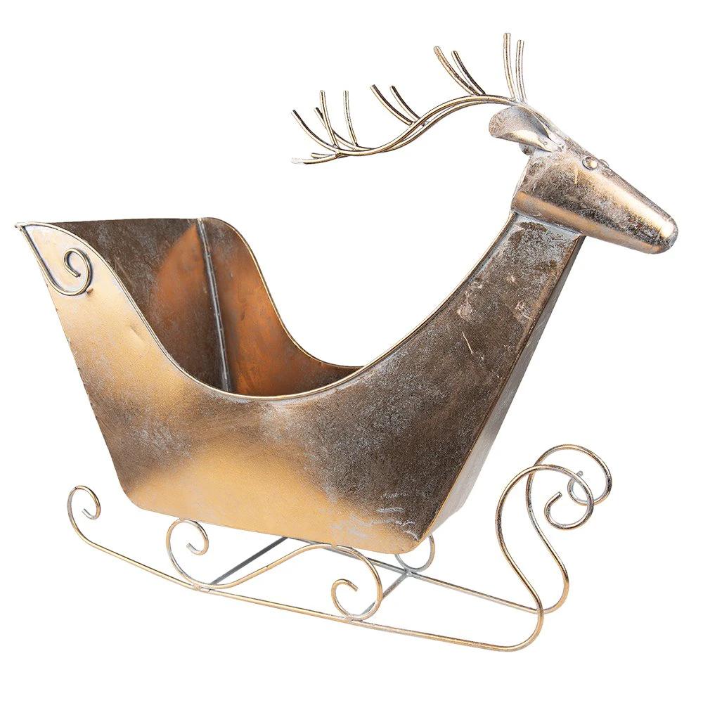 Dekorationsschlitten 54x26x49 cm von Clayre & Eef.