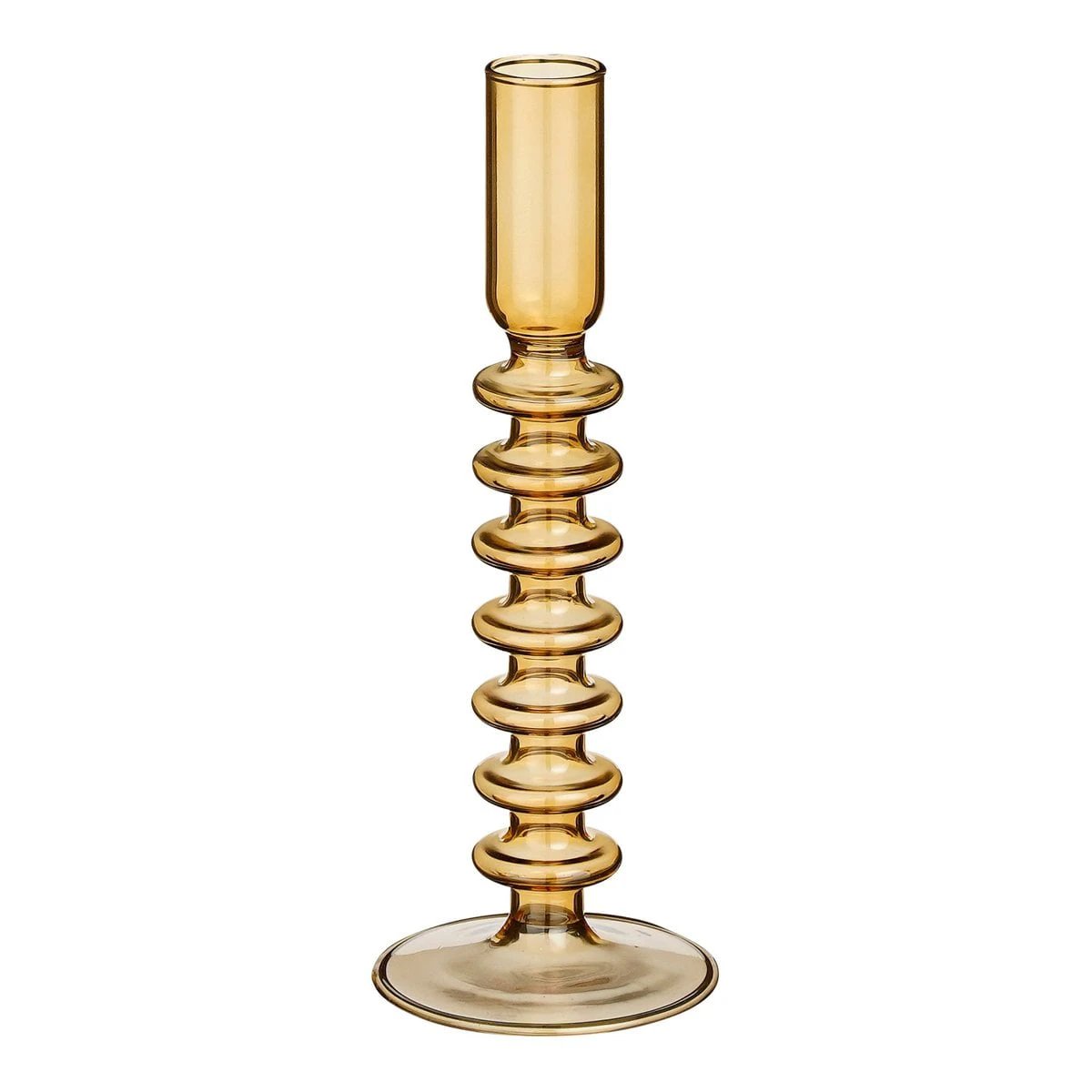 Candlestick Agios Brown by Mica Decorations