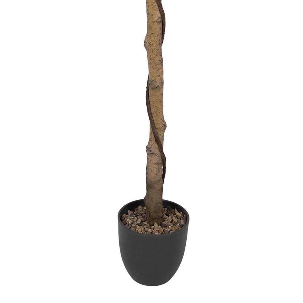 Kunstpflanze Rose 120 cm Weißer Kunststoff von Clayre & Eef.