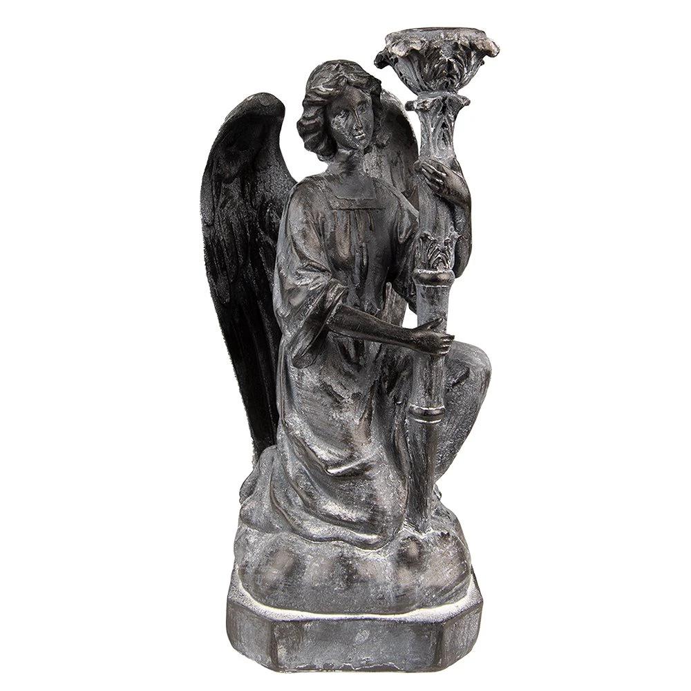 Kerzenständer Engel 15x14x29 cm von Clayre & Eef.