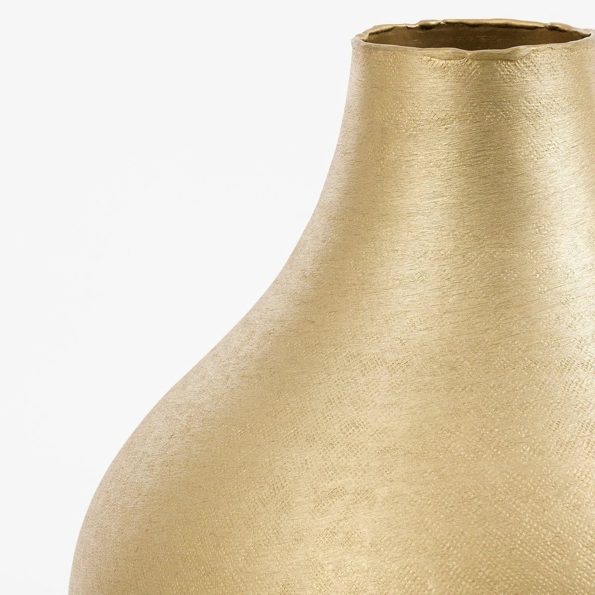 Decorative vase Kyan Champagne by Mica Decorations