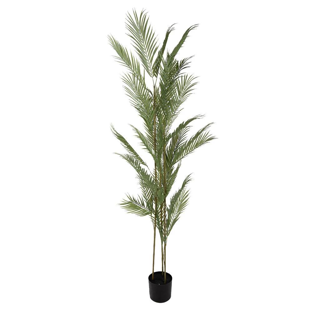 Artificial plant 25x25x180 cm Green Plastic by Clayre & Eef.