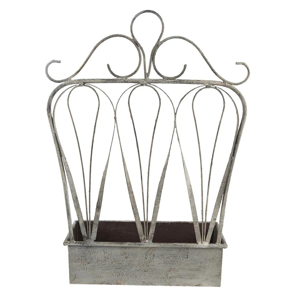 Plant holder (2) 49x15x70 / 38x12x55 cm by Clayre & Eef.