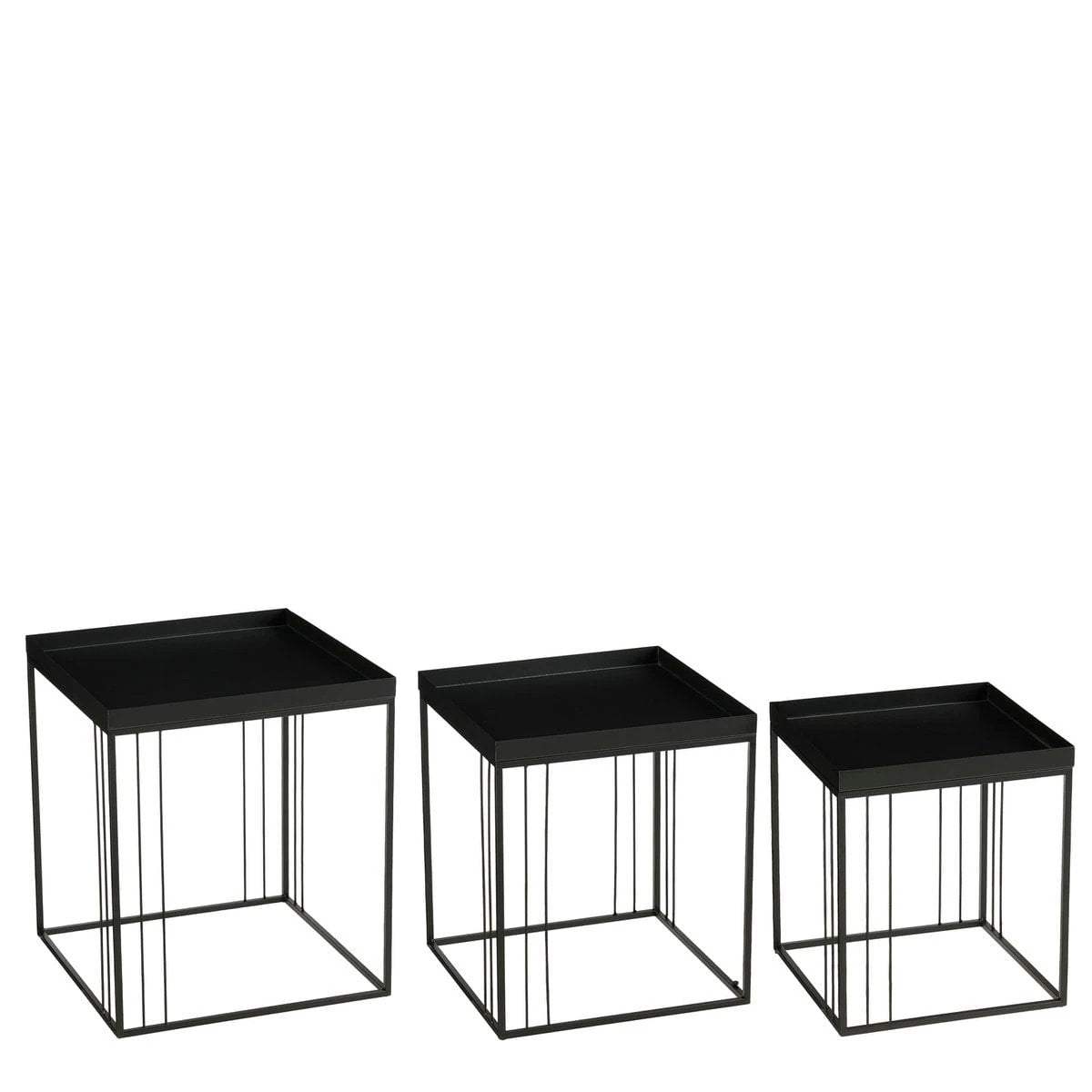 Side table Beth Black by Mica Decorations
