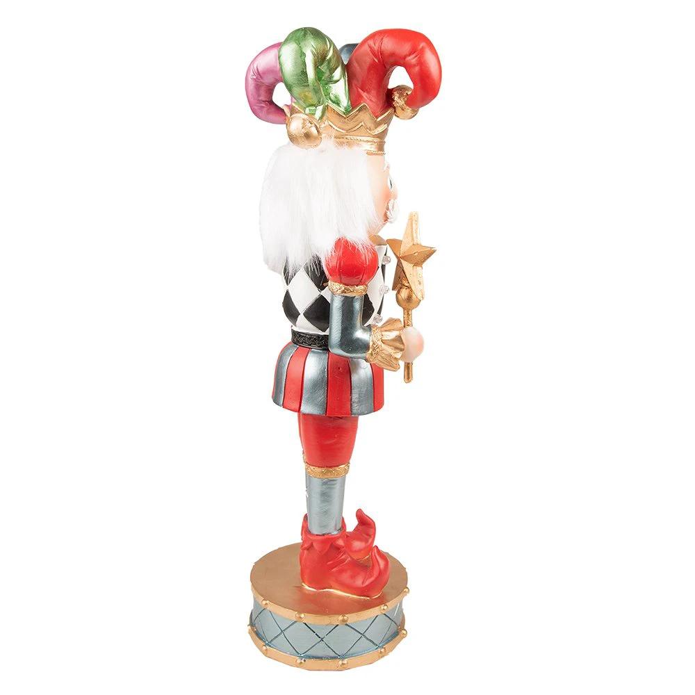 Dekorationsbild Harlequin mit LED 13x10x38 cm / 2xaaa von Clayre & Eef.
