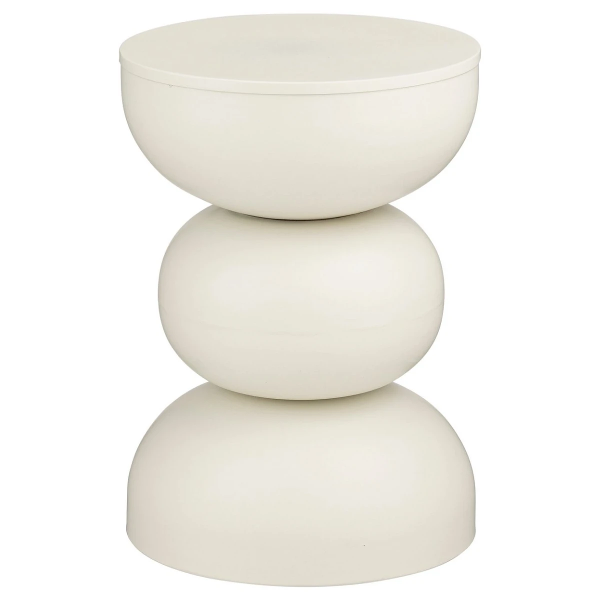 Side table Luna Off-white by Mica Decorations