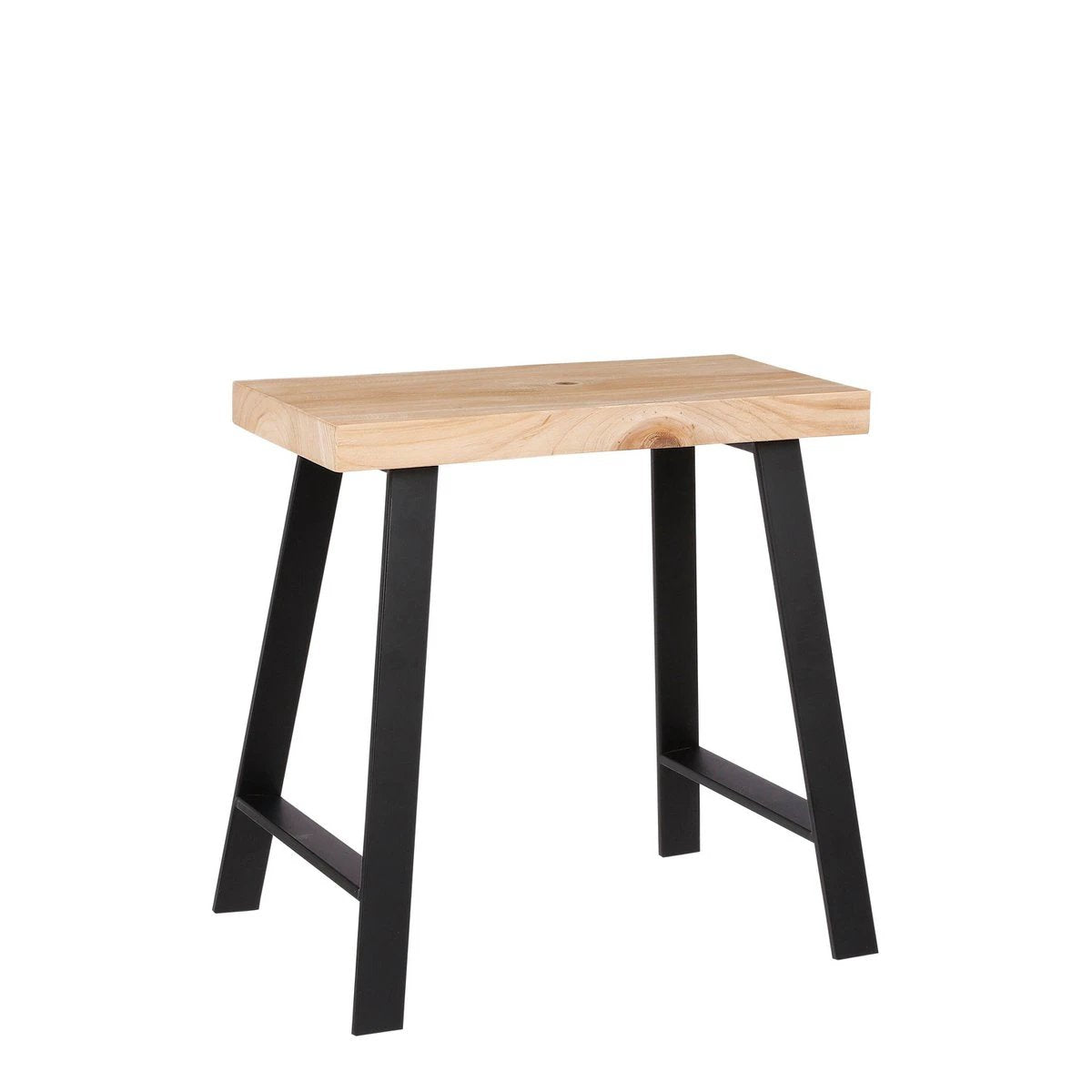 Stool Plano Light brown by Mica Decorations