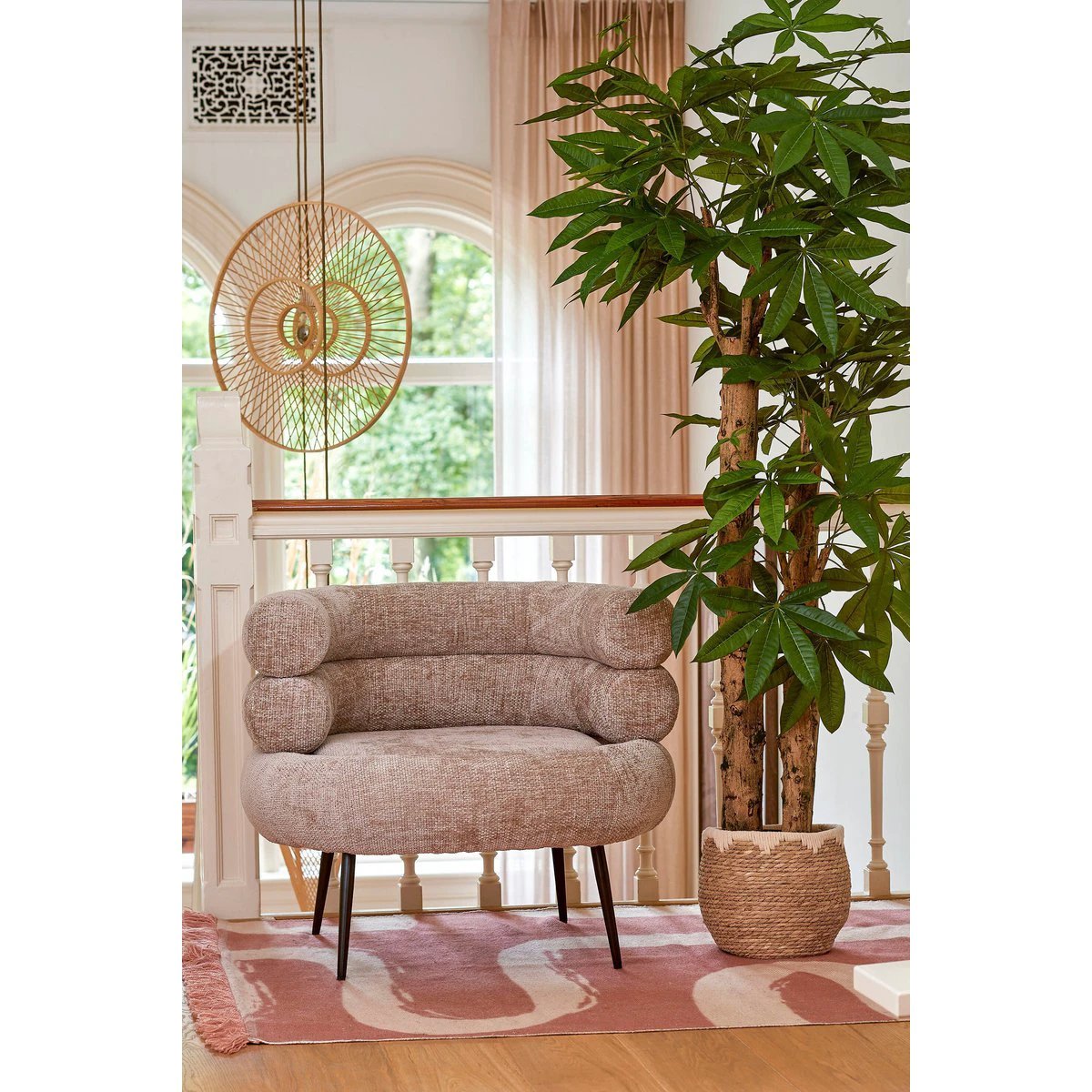 Artificial plant Pachira Green by Mica Decorations