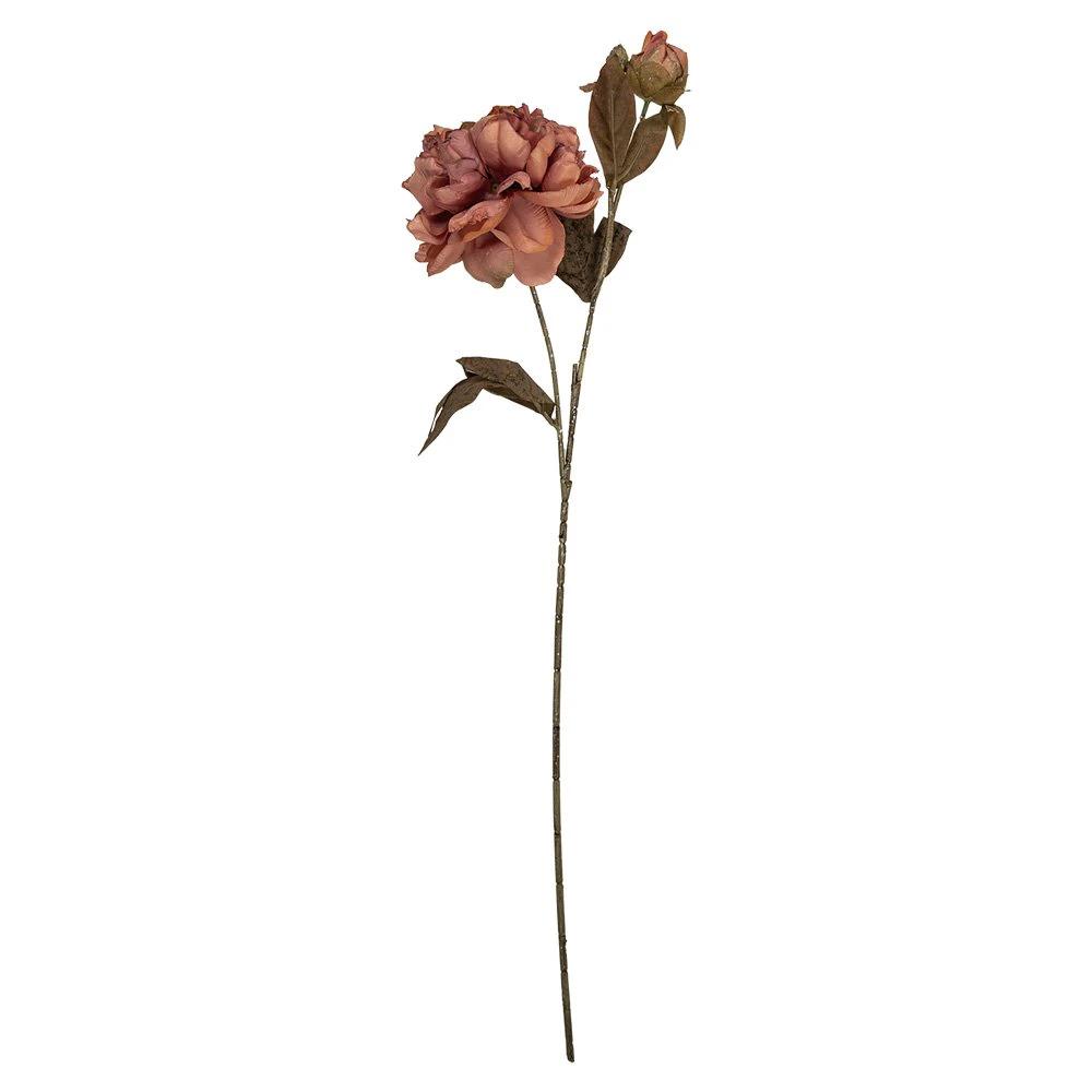 Künstliche Blume 73 cm rosa Kunststoff von Clayre & Eef.