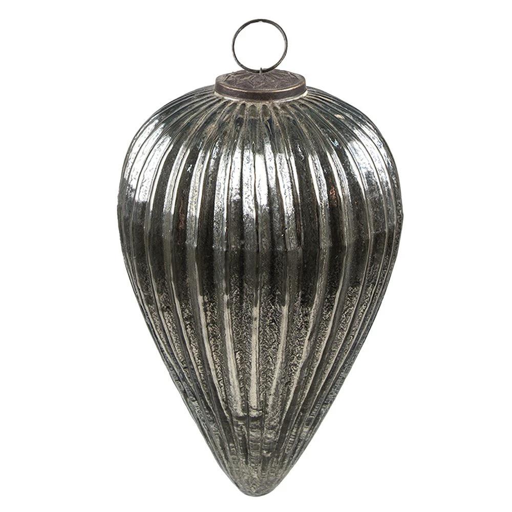 Weihnachtskugel Ø 16x25 cm von Clayre & Eef.