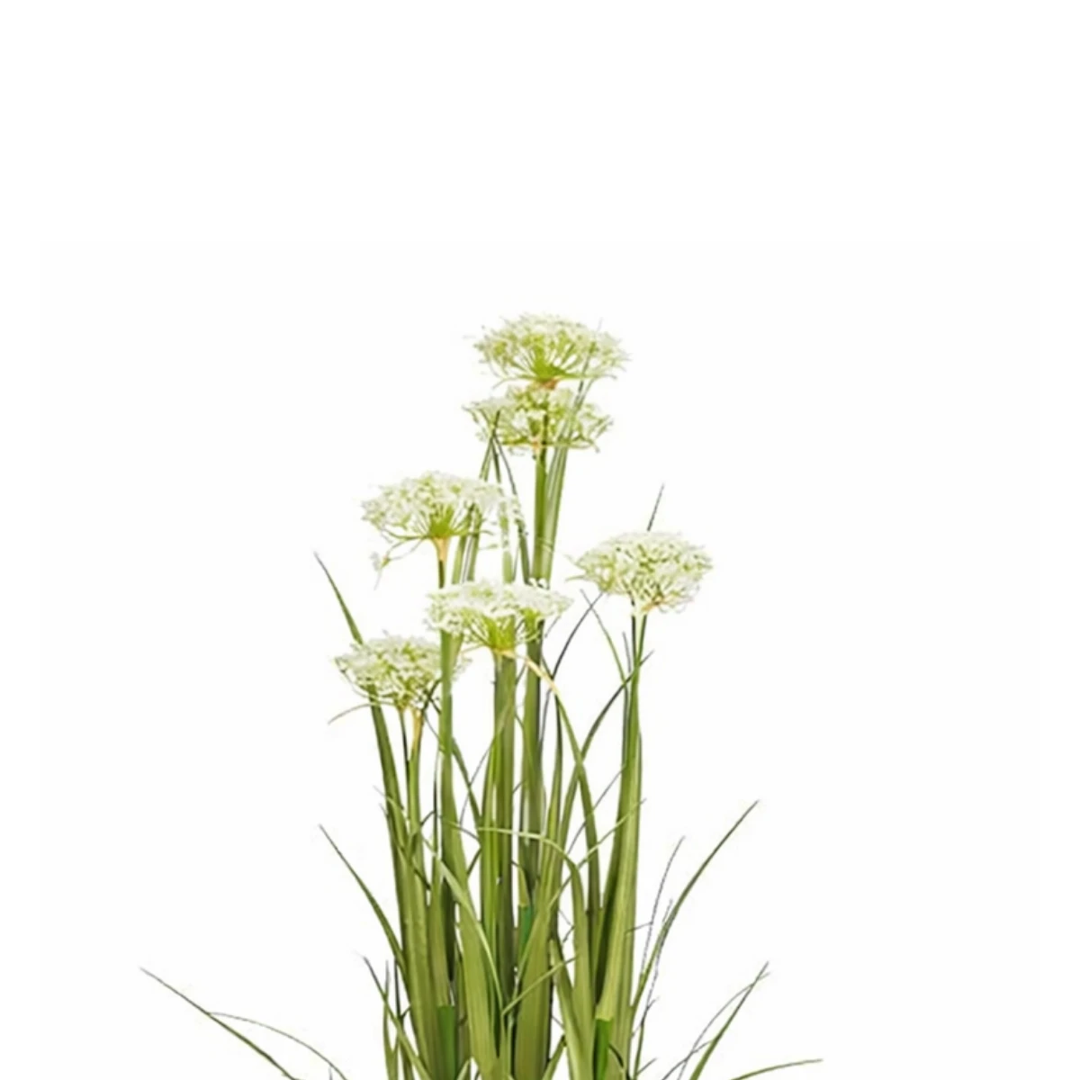 Artificial Plant Ornamental Grass White by Mica Decorations