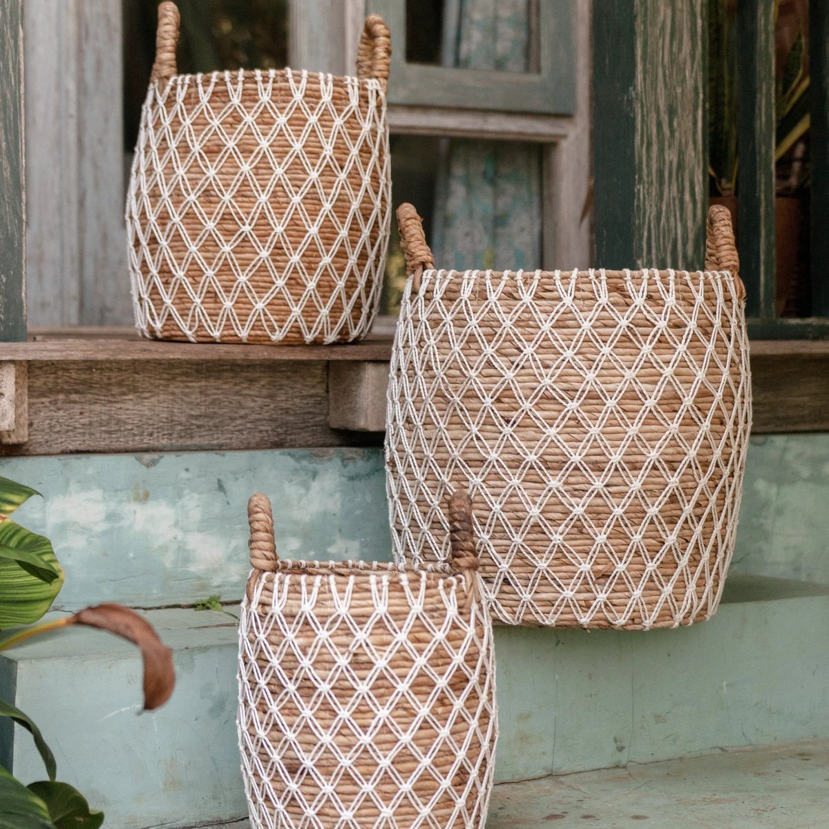 Laundry Basket | Plant Basket | Storage Basket KUBU made from Banana Fibre (3 sizes) by Soeji