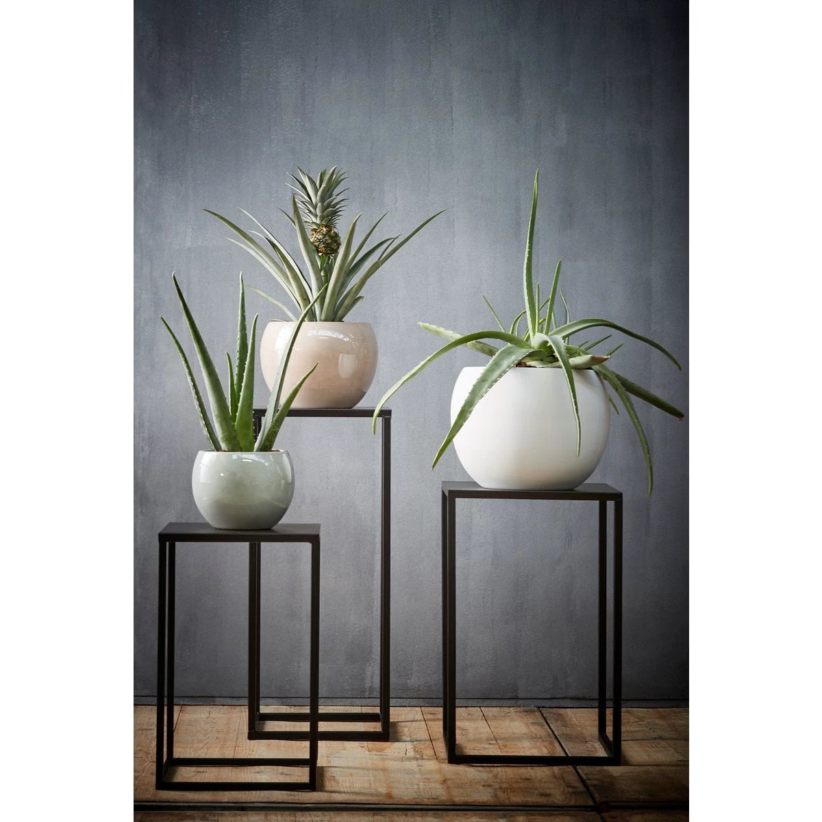 Side table set Goa Black by Mica Decorations