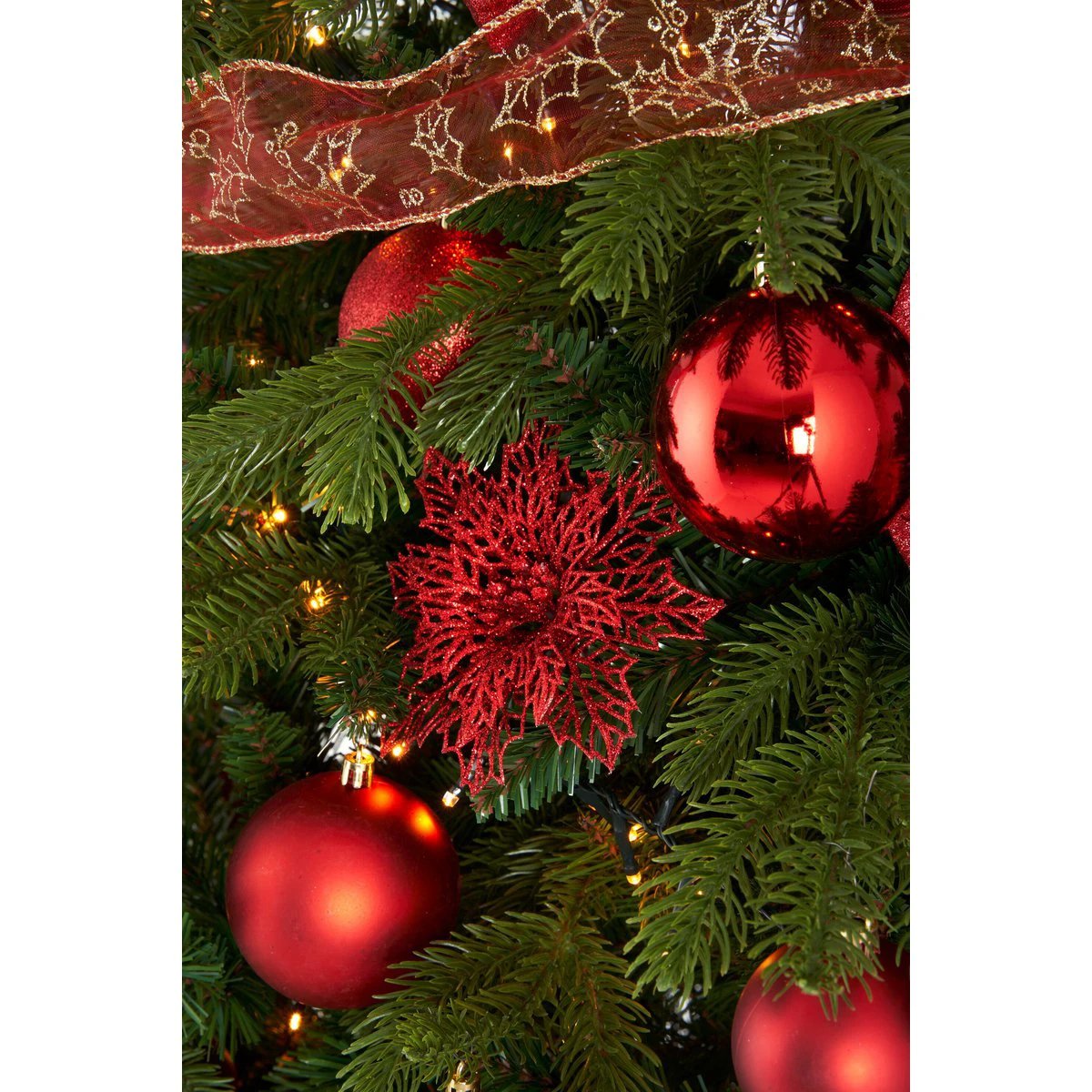 Christbaumkugel-Set Rot von House of Seasons